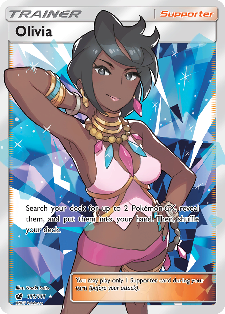 Olivia (111/111) [Sun & Moon: Crimson Invasion] | Gam3 Escape