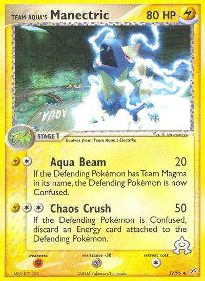 Team Aqua's Manectric (29/95) [EX: Team Magma vs Team Aqua] | Gam3 Escape