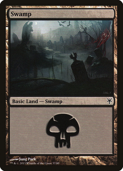 Swamp (37) [Duel Decks: Sorin vs. Tibalt] | Gam3 Escape