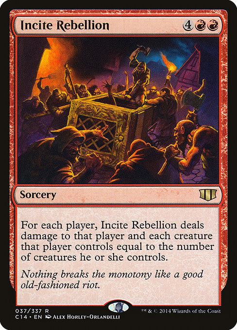 Incite Rebellion [Commander 2014] | Gam3 Escape