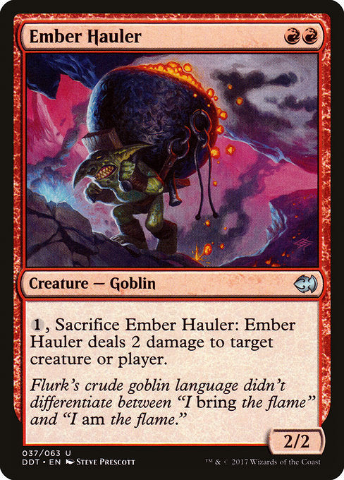 Ember Hauler [Duel Decks: Merfolk vs. Goblins] | Gam3 Escape