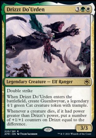 Drizzt Do'Urden (Promo Pack) [Dungeons & Dragons: Adventures in the Forgotten Realms Promos] | Gam3 Escape