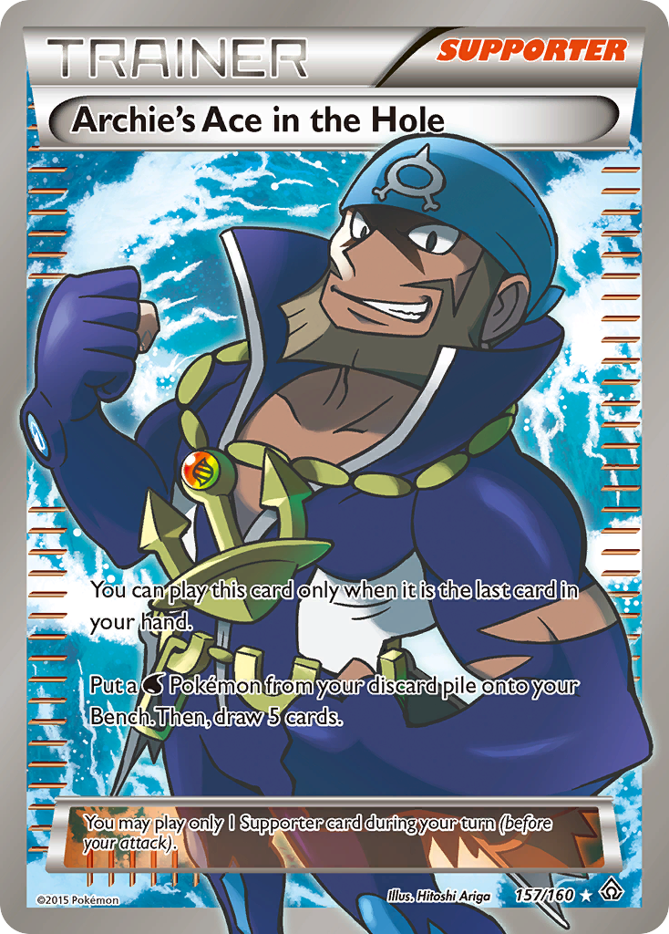 Archie's Ace in the Hole (157/160) [XY: Primal Clash] | Gam3 Escape