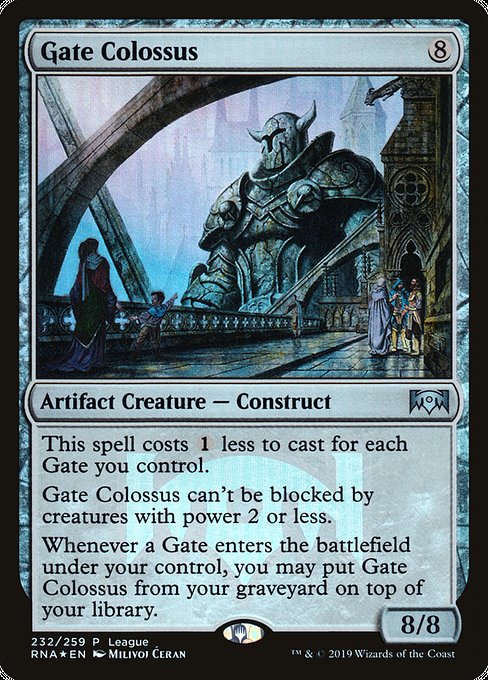 Gate Colossus [Ravnica Allegiance Promos] | Gam3 Escape