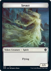 Cat Bird // Spirit Double-Sided Token [Starter Commander Decks] | Gam3 Escape