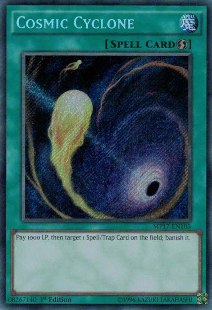 Cosmic Cyclone [MP17-EN105] Secret Rare | Gam3 Escape