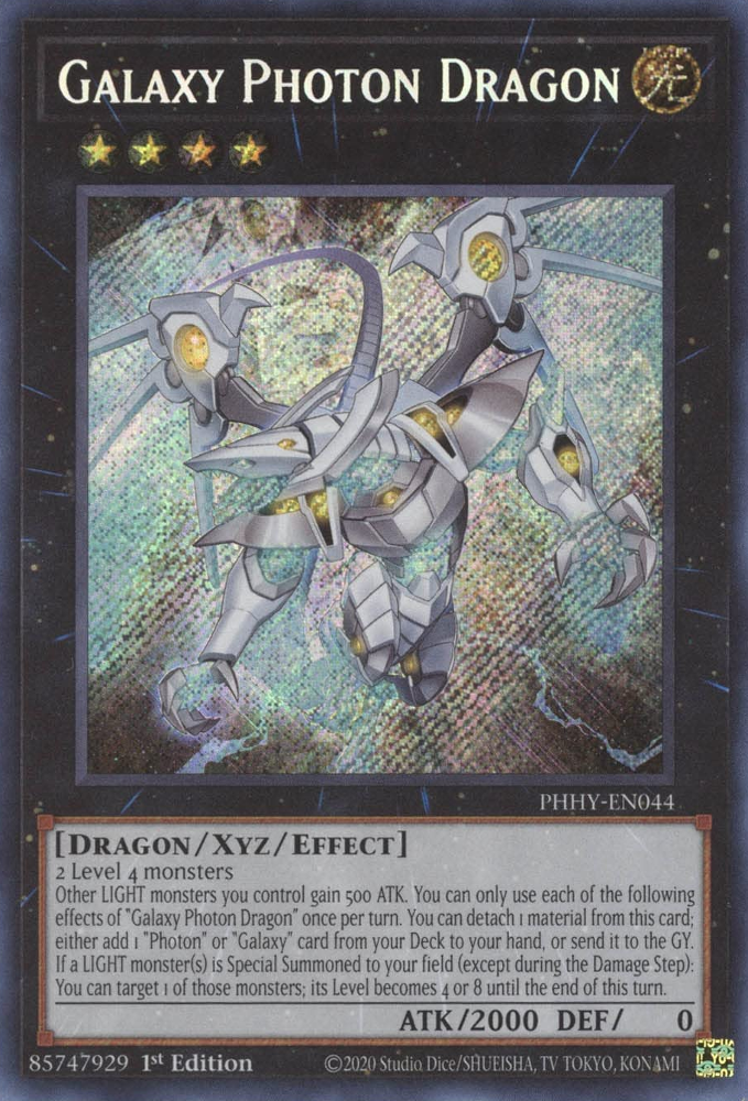 Galaxy Photon Dragon [PHHY-EN044] Secret Rare | Gam3 Escape