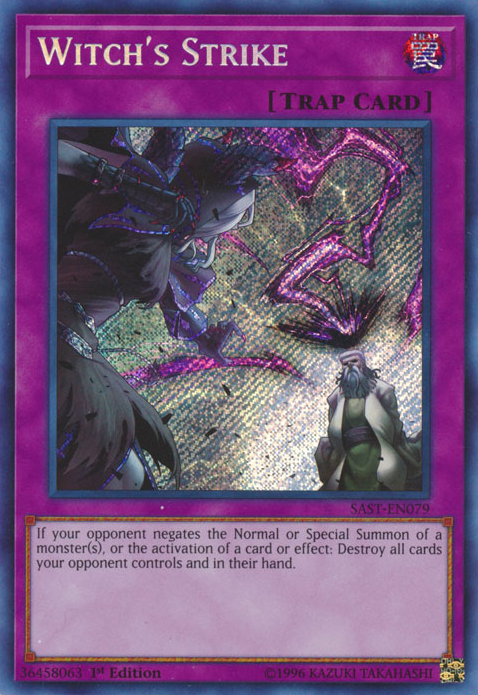 Witch's Strike [SAST-EN079] Secret Rare | Gam3 Escape