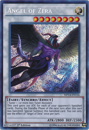 Angel of Zera [MP14-EN116] Secret Rare | Gam3 Escape