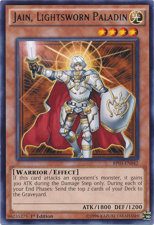 Jain, Lightsworn Paladin [BP03-EN042] Rare | Gam3 Escape
