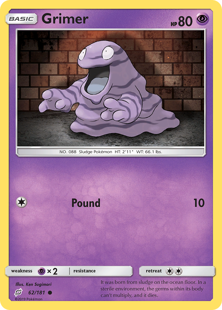 Grimer (62/181) [Sun & Moon: Team Up] | Gam3 Escape