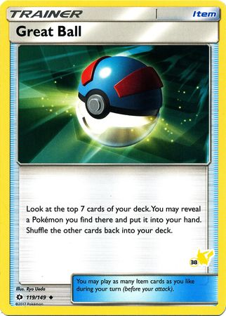 Great Ball (119/149) (Pikachu Stamp #38) [Battle Academy 2020] | Gam3 Escape