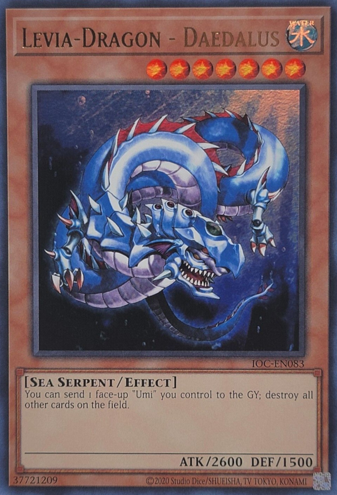 Levia-Dragon - Daedalus (25th Anniversary) [IOC-EN083] Ultra Rare | Gam3 Escape