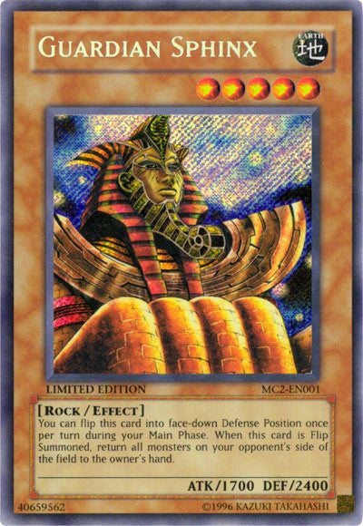 Guardian Sphinx [MC2-EN001] Secret Rare | Gam3 Escape