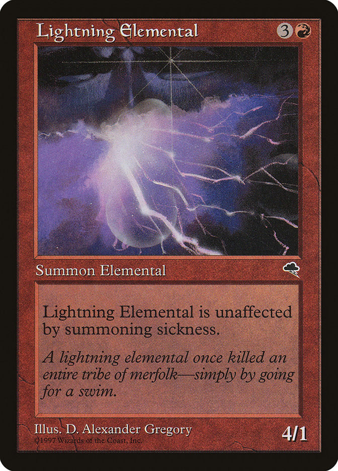 Lightning Elemental [Tempest] | Gam3 Escape