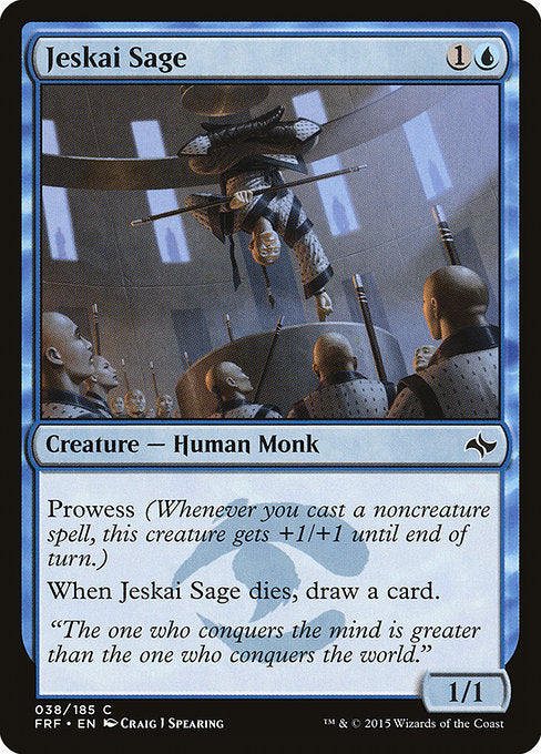 Jeskai Sage [Fate Reforged] | Gam3 Escape