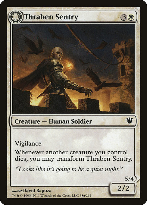 Thraben Sentry // Thraben Militia [Innistrad] | Gam3 Escape