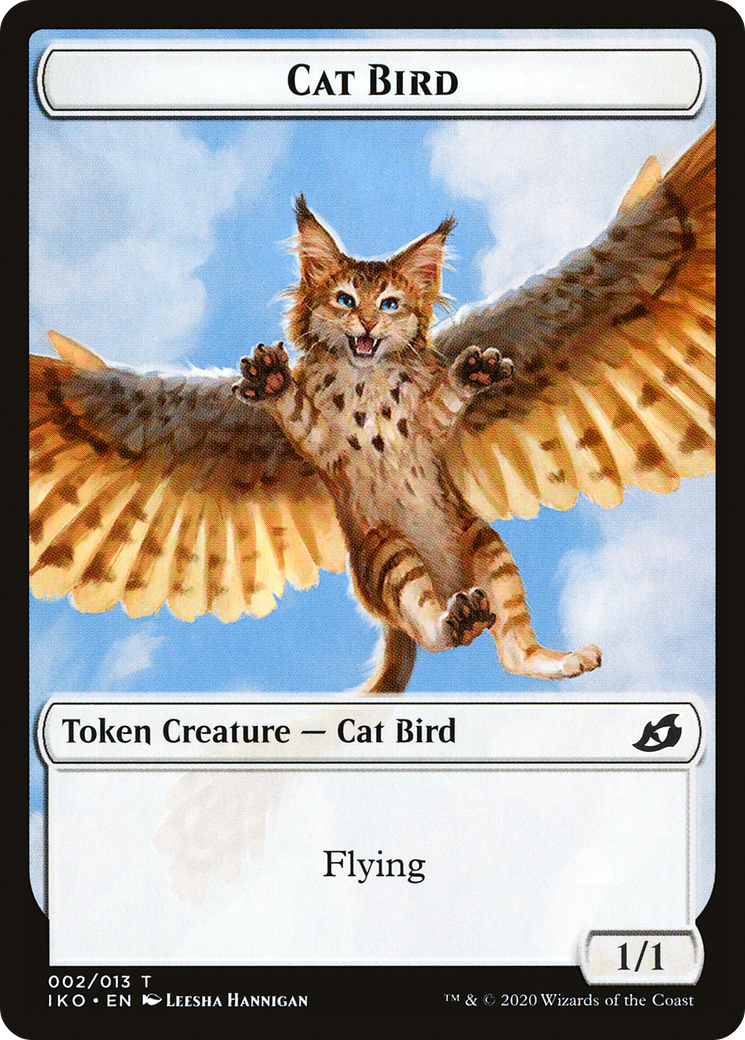 Cat Bird // Spirit Double-Sided Token [Starter Commander Decks] | Gam3 Escape