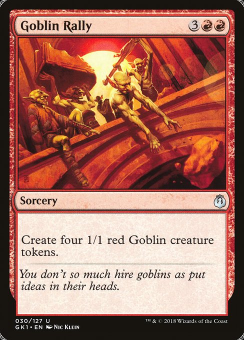 Goblin Rally [GRN Guild Kit] | Gam3 Escape