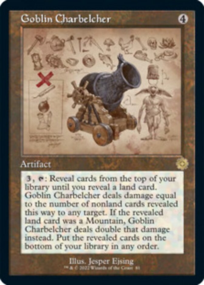 Goblin Charbelcher (Retro Schematic) [The Brothers' War Retro Artifacts] | Gam3 Escape