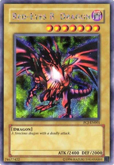 Red-Eyes B. Dragon [PCJ-EN001] Prismatic Secret Rare | Gam3 Escape