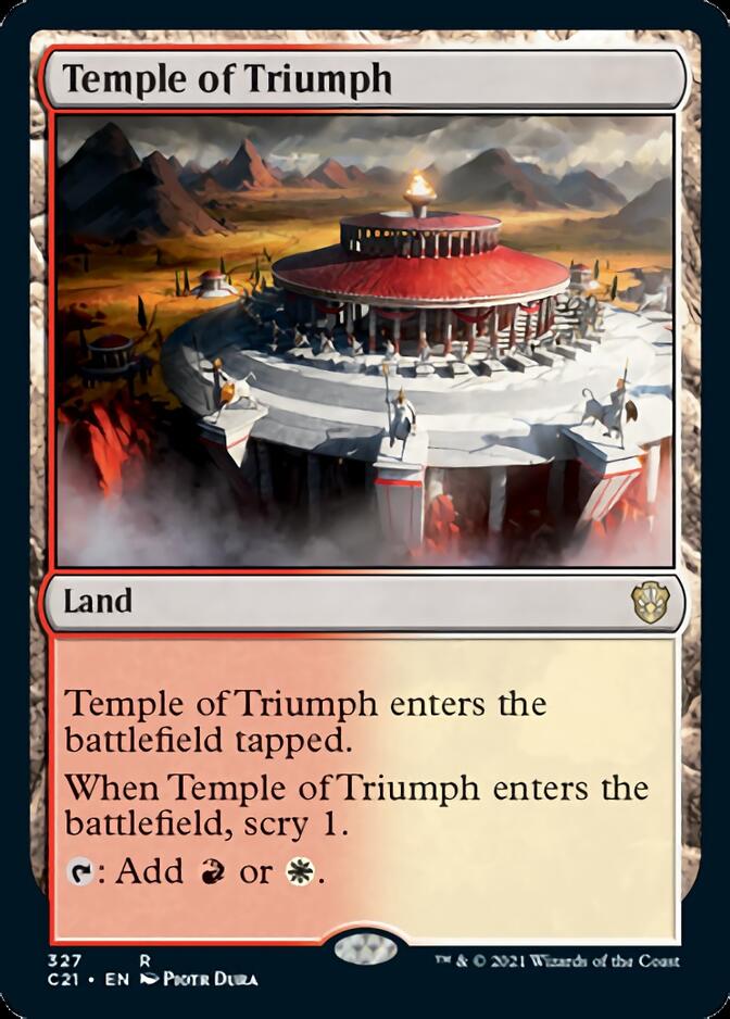 Temple of Triumph [Commander 2021] | Gam3 Escape