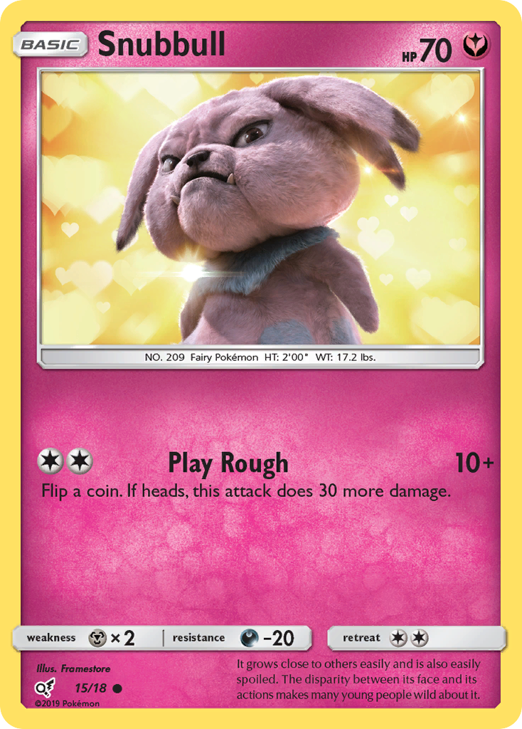 Snubbull (15/18) [Sun & Moon: Detective Pikachu] | Gam3 Escape