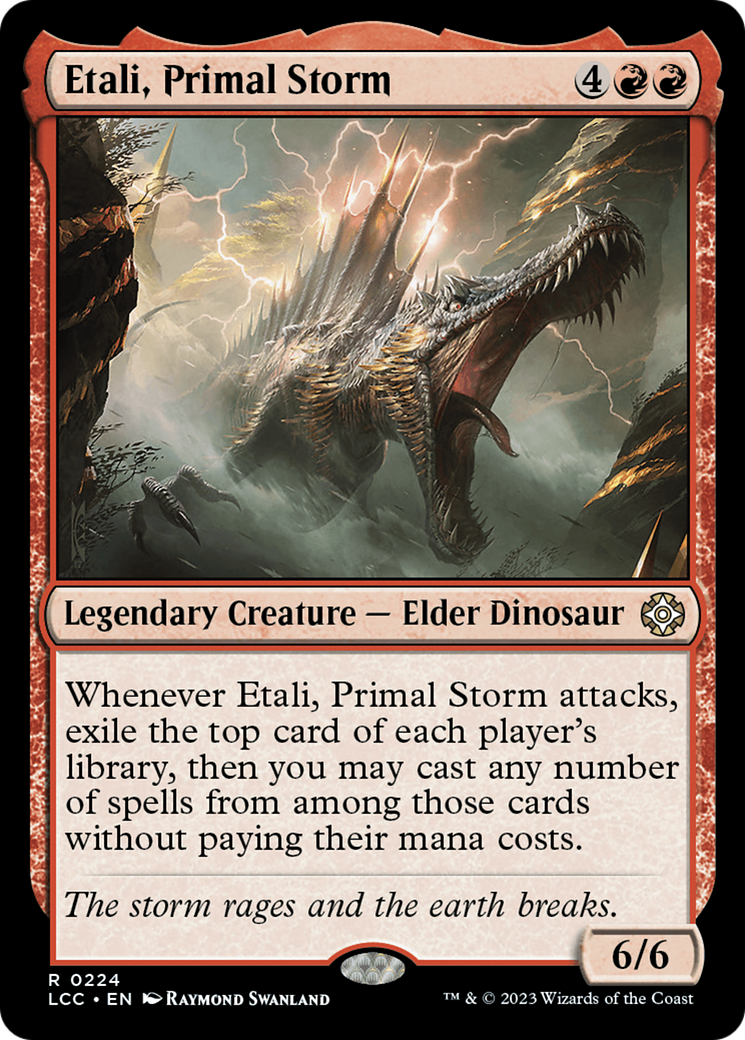 Etali, Primal Storm [The Lost Caverns of Ixalan Commander] | Gam3 Escape