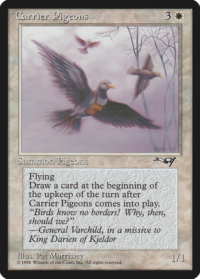 Carrier Pigeons (Flying Art) [Alliances] | Gam3 Escape