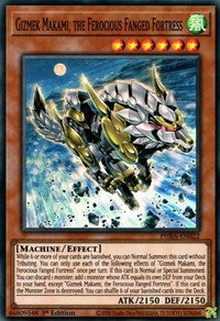 Gizmek Makami, the Ferocious Fanged Fortress [PHRA-EN022] Super Rare | Gam3 Escape