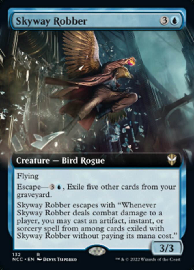 Skyway Robber (Extended Art) [Streets of New Capenna Commander] | Gam3 Escape