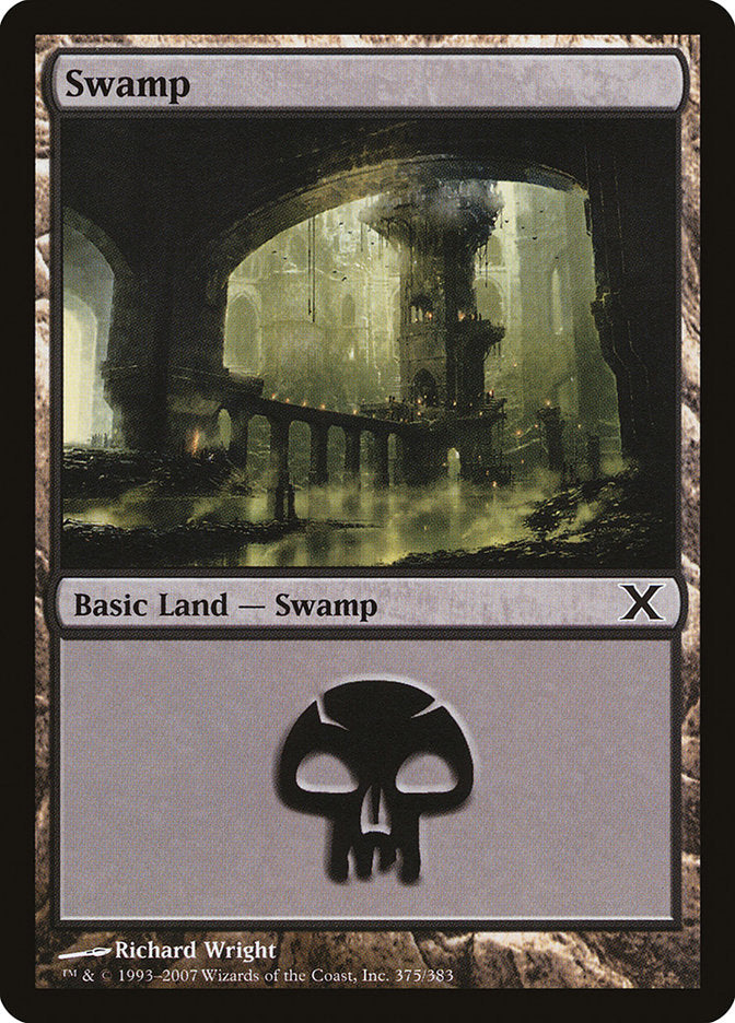 Swamp (375) [Tenth Edition] | Gam3 Escape