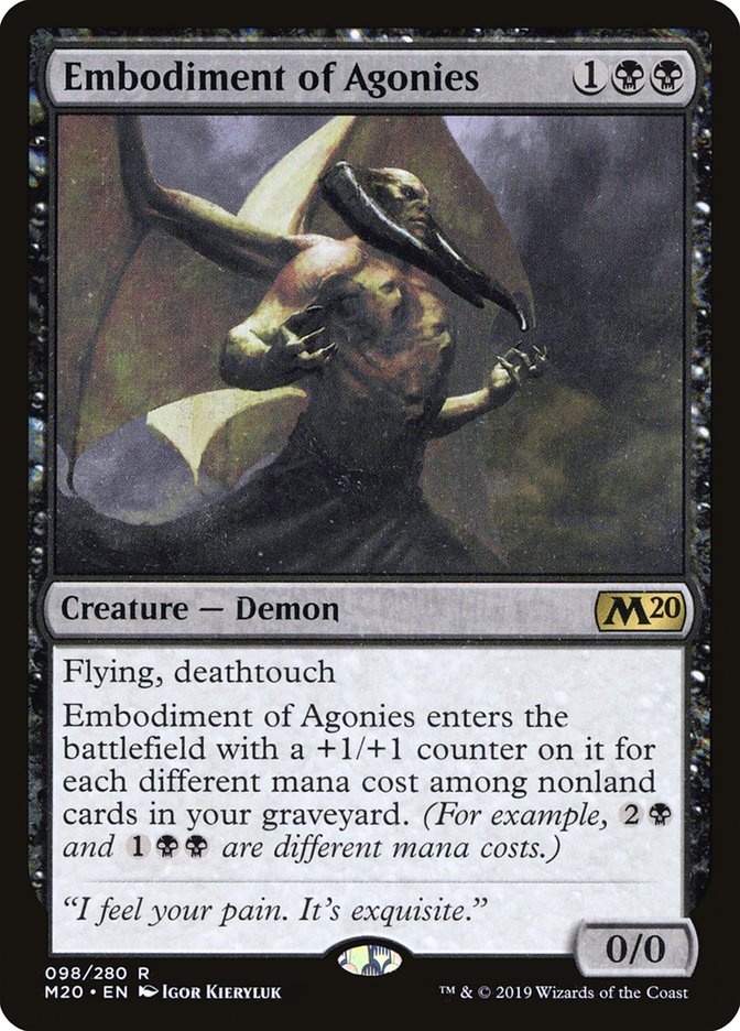 Embodiment of Agonies [Core Set 2020] | Gam3 Escape