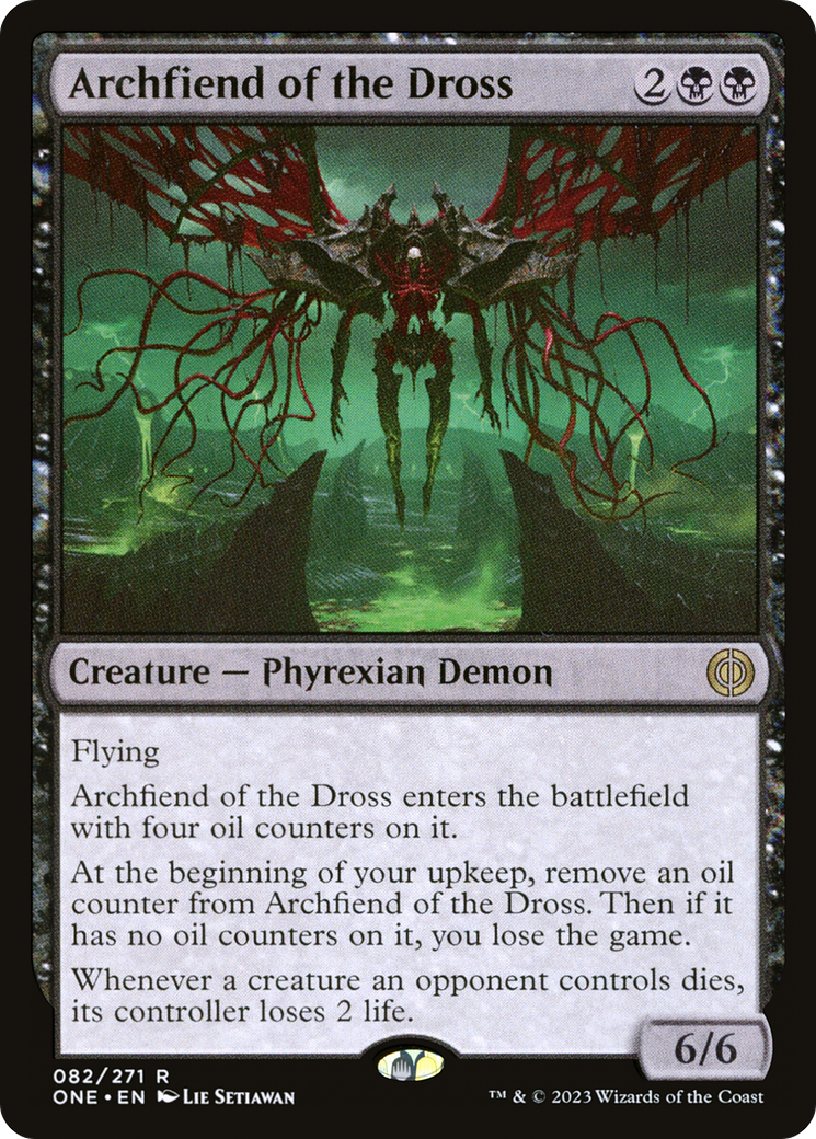 Archfiend of the Dross [Phyrexia: All Will Be One] | Gam3 Escape