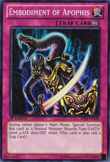 Embodiment of Apophis [BP02-EN180] Mosaic Rare | Gam3 Escape