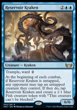 Reservoir Kraken (Promo Pack) [Streets of New Capenna Promos] | Gam3 Escape