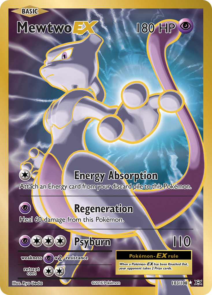 Mewtwo EX (103/108) [XY: Evolutions] | Gam3 Escape