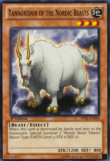 Tanngrisnir of the Nordic Beasts [BP02-EN094] Common | Gam3 Escape
