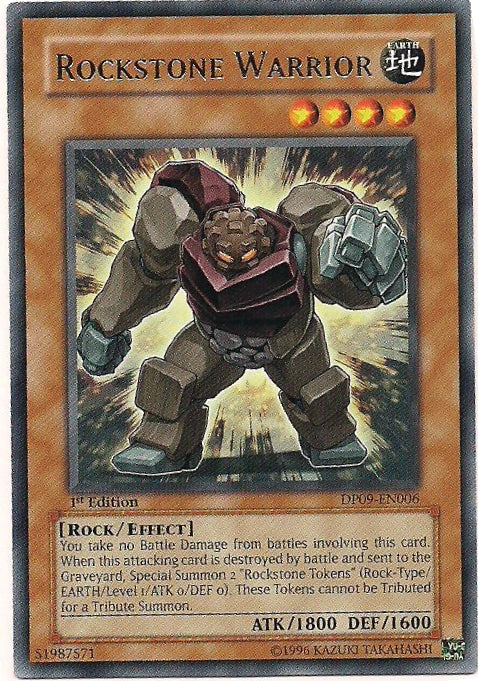 Rockstone Warrior [DP09-EN006] Rare | Gam3 Escape