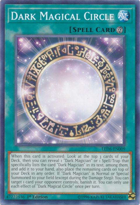 Dark Magical Circle [LED6-EN009] Common | Gam3 Escape