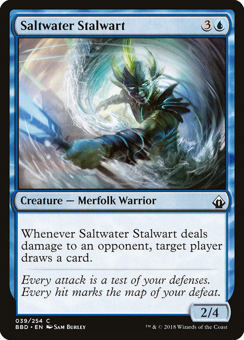 Saltwater Stalwart [Battlebond] | Gam3 Escape