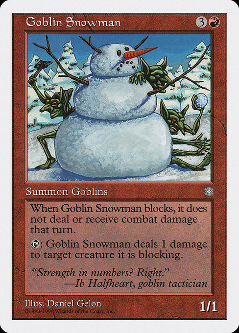 Goblin Snowman [Anthologies] | Gam3 Escape