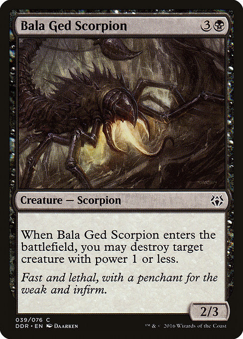 Bala Ged Scorpion [Duel Decks: Nissa vs. Ob Nixilis] | Gam3 Escape