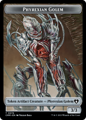 Phyrexian Golem // Ox Double-Sided Token [Commander Masters Tokens] | Gam3 Escape