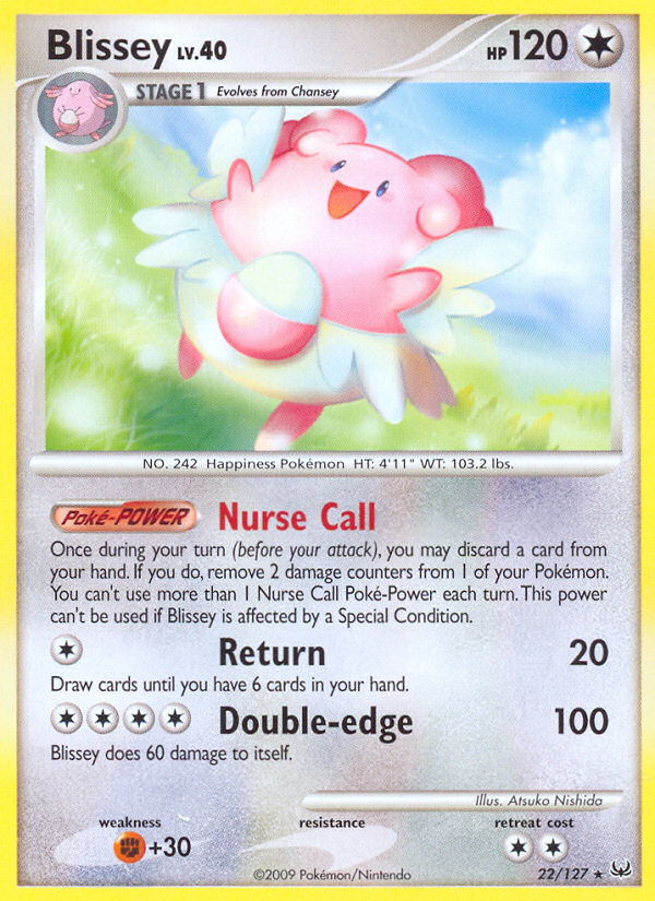 Blissey (22/127) [Platinum: Base Set] | Gam3 Escape