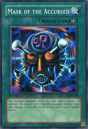 Mask of the Accursed [LON-019] Super Rare | Gam3 Escape