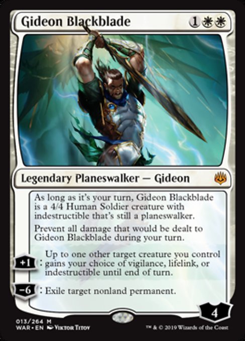 Gideon Blackblade [War of the Spark] | Gam3 Escape
