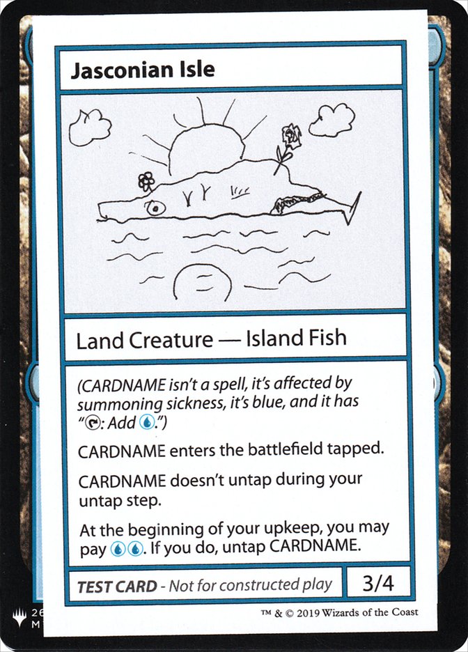 Jasconian Isle [Mystery Booster Playtest Cards] | Gam3 Escape