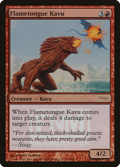 Flametongue Kavu [Friday Night Magic 2005] | Gam3 Escape