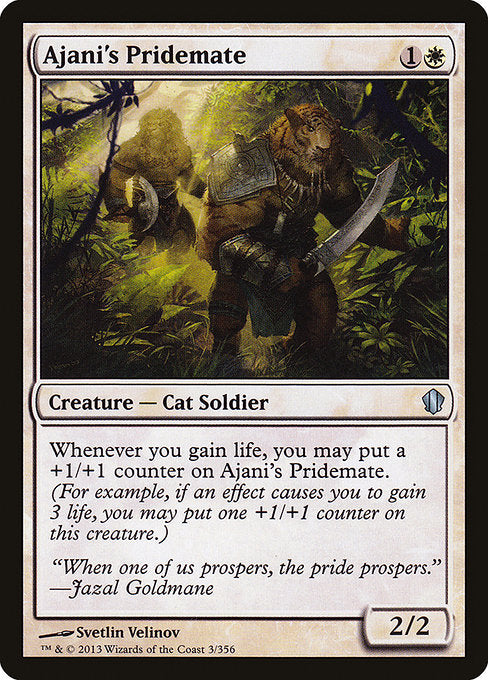 Ajani's Pridemate [Commander 2013] | Gam3 Escape